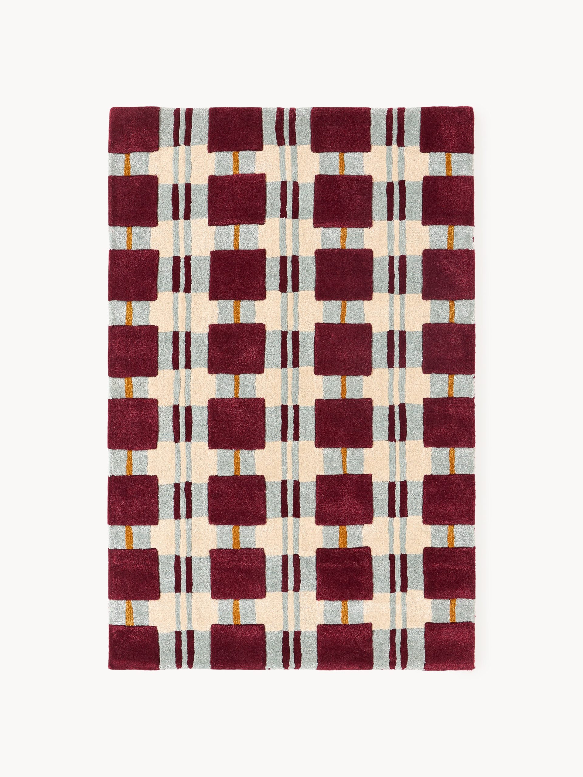 Alfombra artesanal de lana Kimi