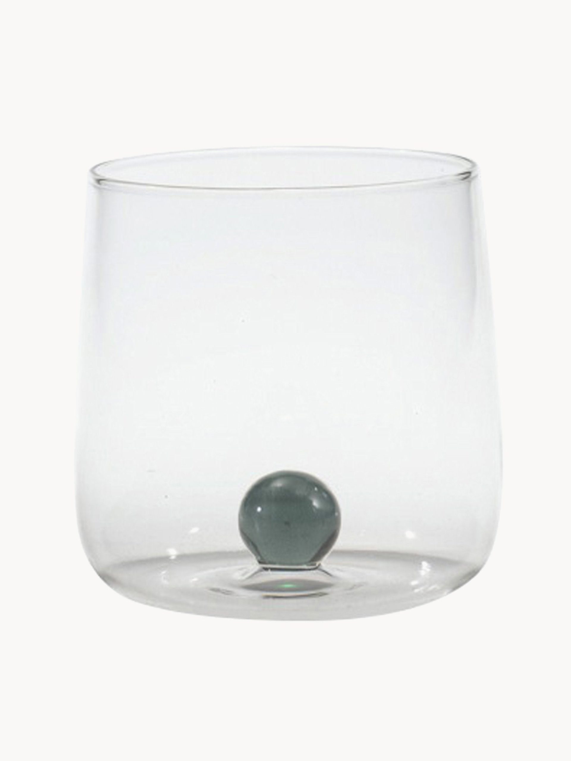 Vasos soplados Bilia, 6 uds.