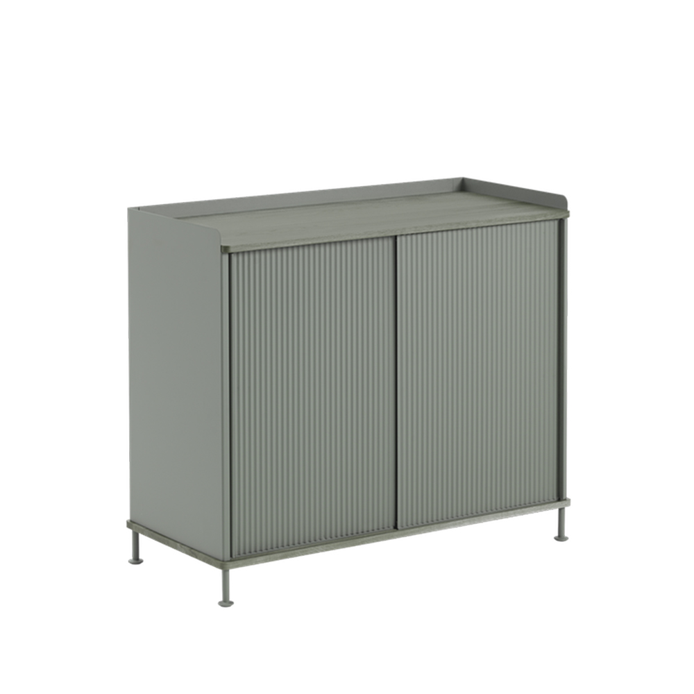 Aparador Enfold Tall Dusty green-Metal