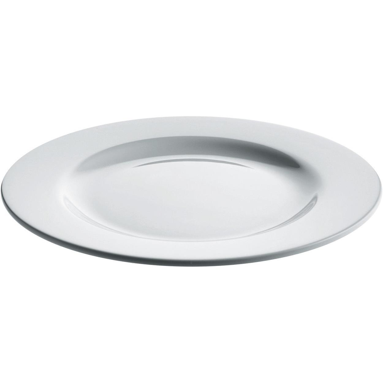 Alessi AJM28/1 PlateBowlCup Plato Plano Porcelana Juego 4 Piezas Diseñado por Jasper Morrison