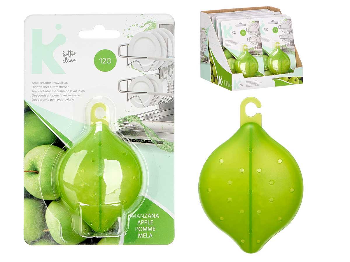 Arte Regal Ambientador Lavavajillas 12 gr Manzana Verde 5.7x8.5x2.3 cm (24 Unidades)