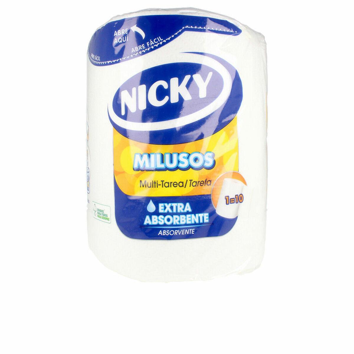 Nicky Multiusos Papel Extra Absorbente - 10 Rollos