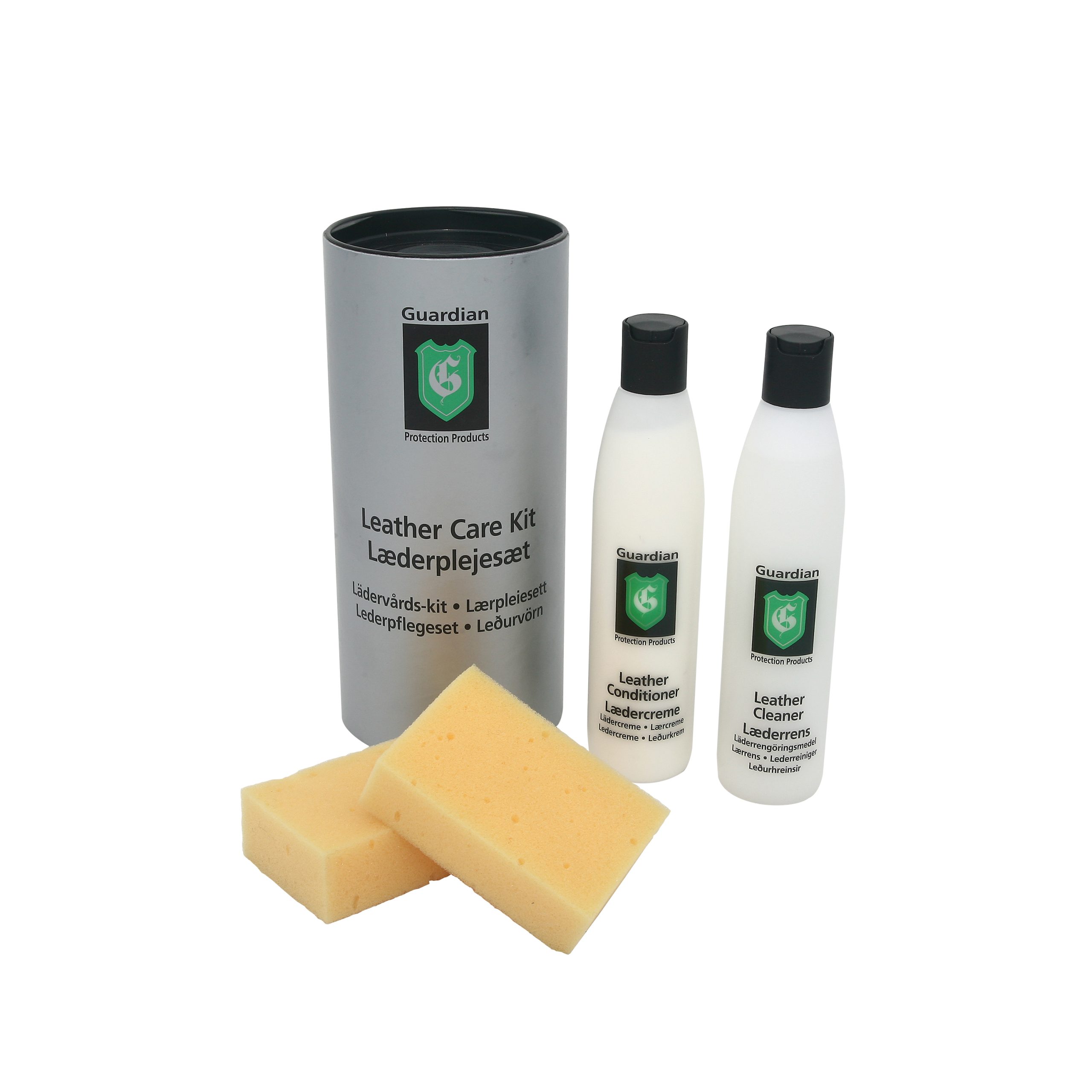 Set de tratamiento de cuero Guardian No. 4 Transparent