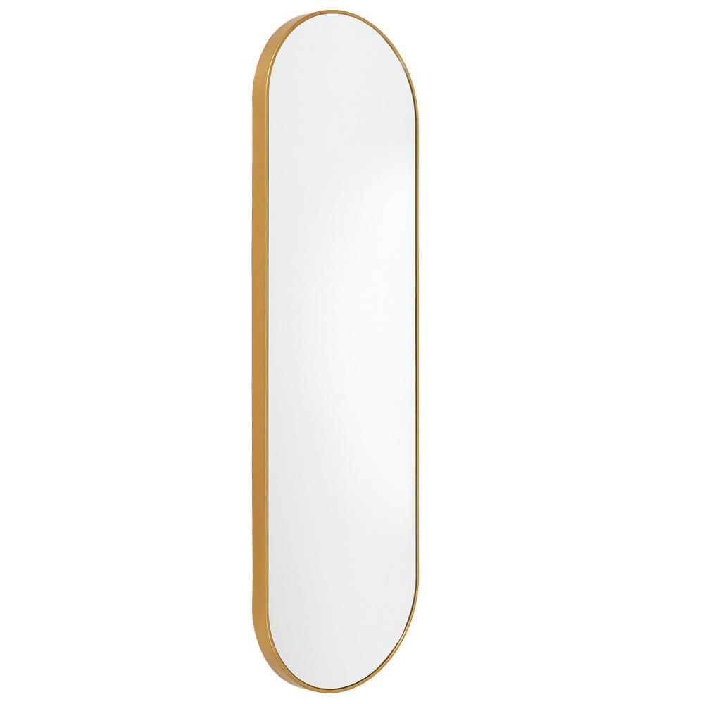 Home Deco Factory Espejo Dorado de 100x30 cm, Colección Lounge, Fabricado en Vidrio/Cristal