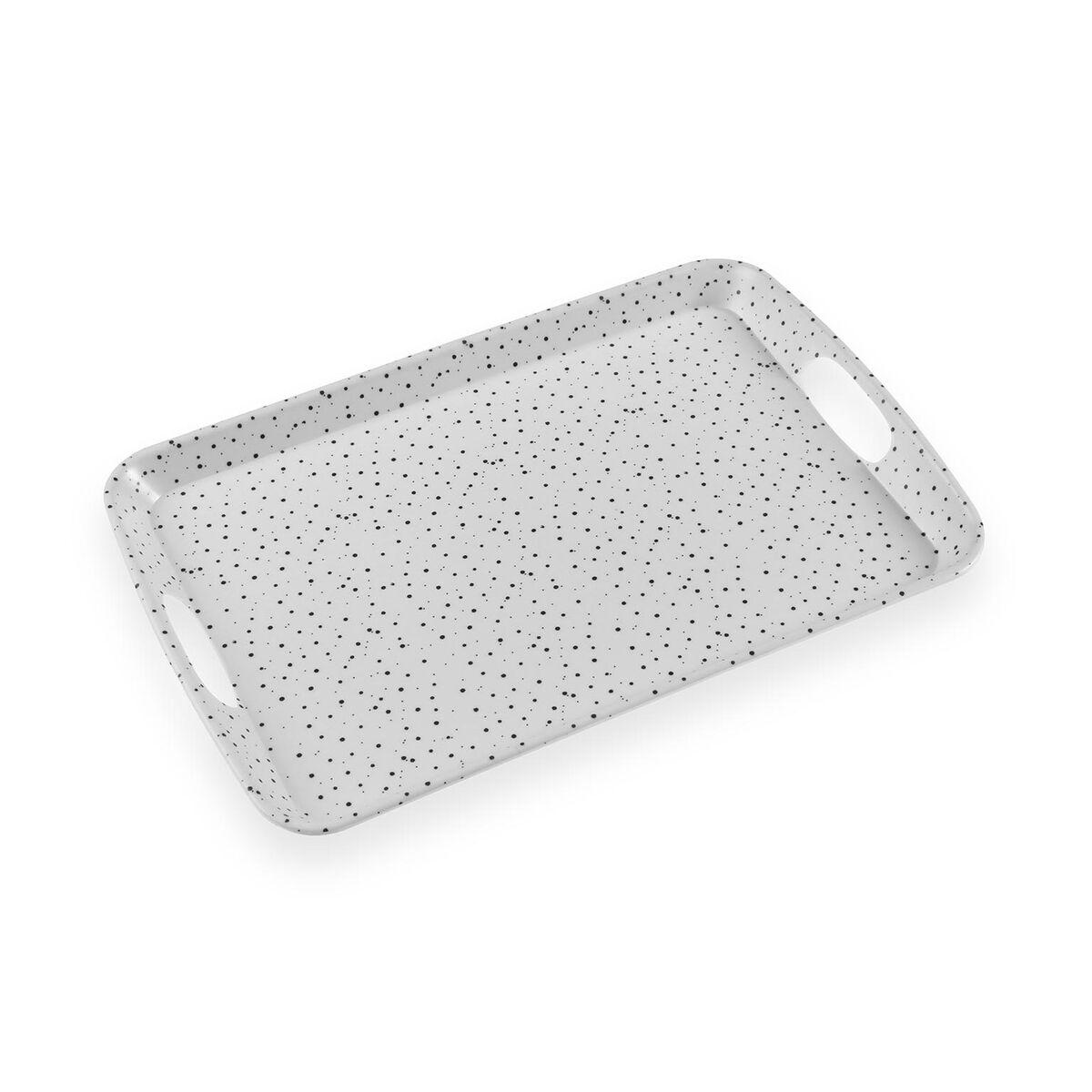Bandeja Versa Speckle Melamina 27,4 x 2,3 x 42 cm