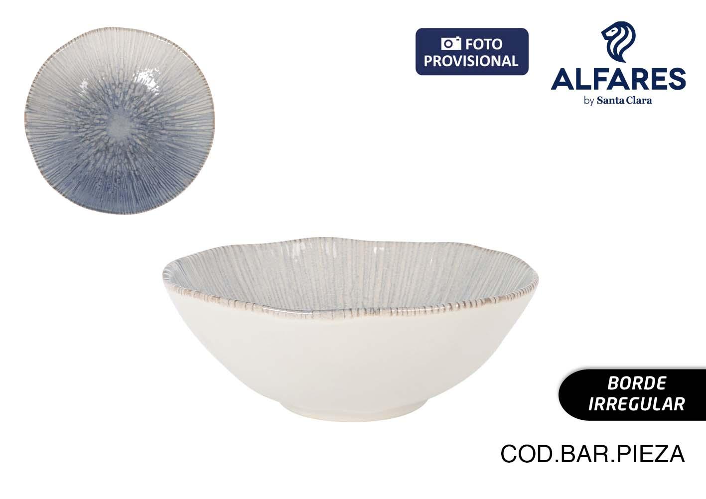 Inde Bol Miramar Iberica Brillo 16 cm Ø16x6 cm 343 g (24 Unidades)