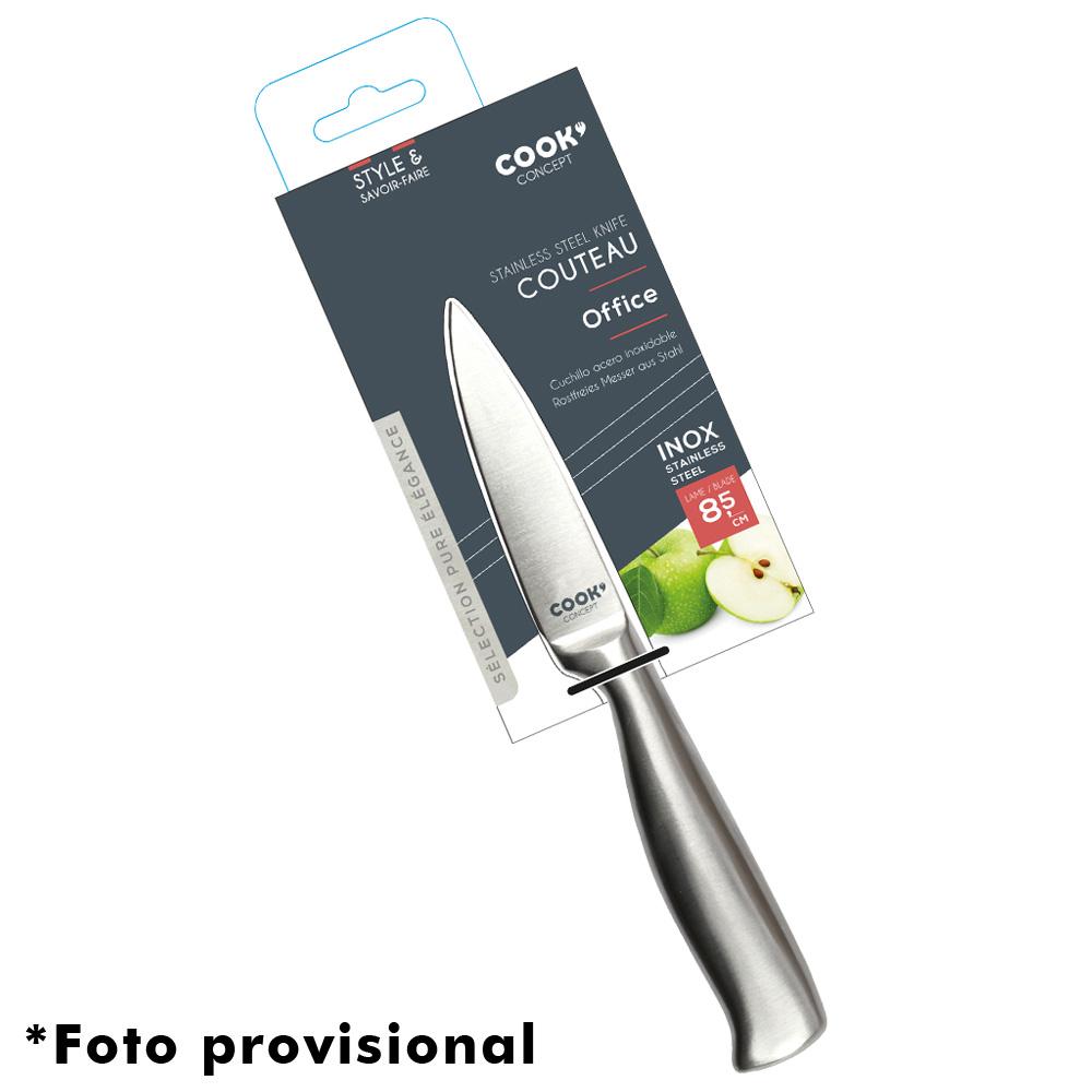 Cook Concept Cuchillo Hoja 8,5 cm Acero Inoxidable para Cocina
