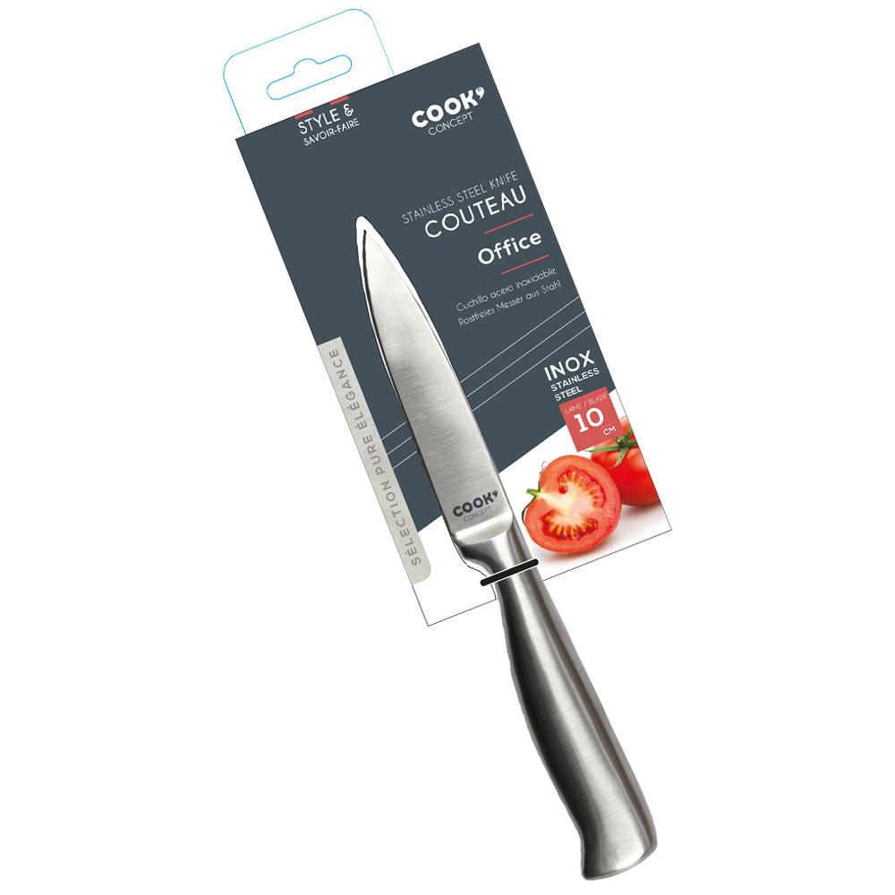 Cook Concept Cuchillo Hoja 10 cm Acero Inoxidable para Cocina