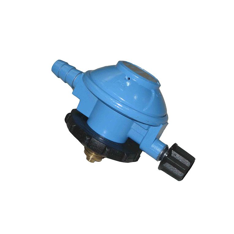 Butsir Regulador de Gas Butano Giratorio para Botella Azul Rosca Universal 29mbar Camping Gas