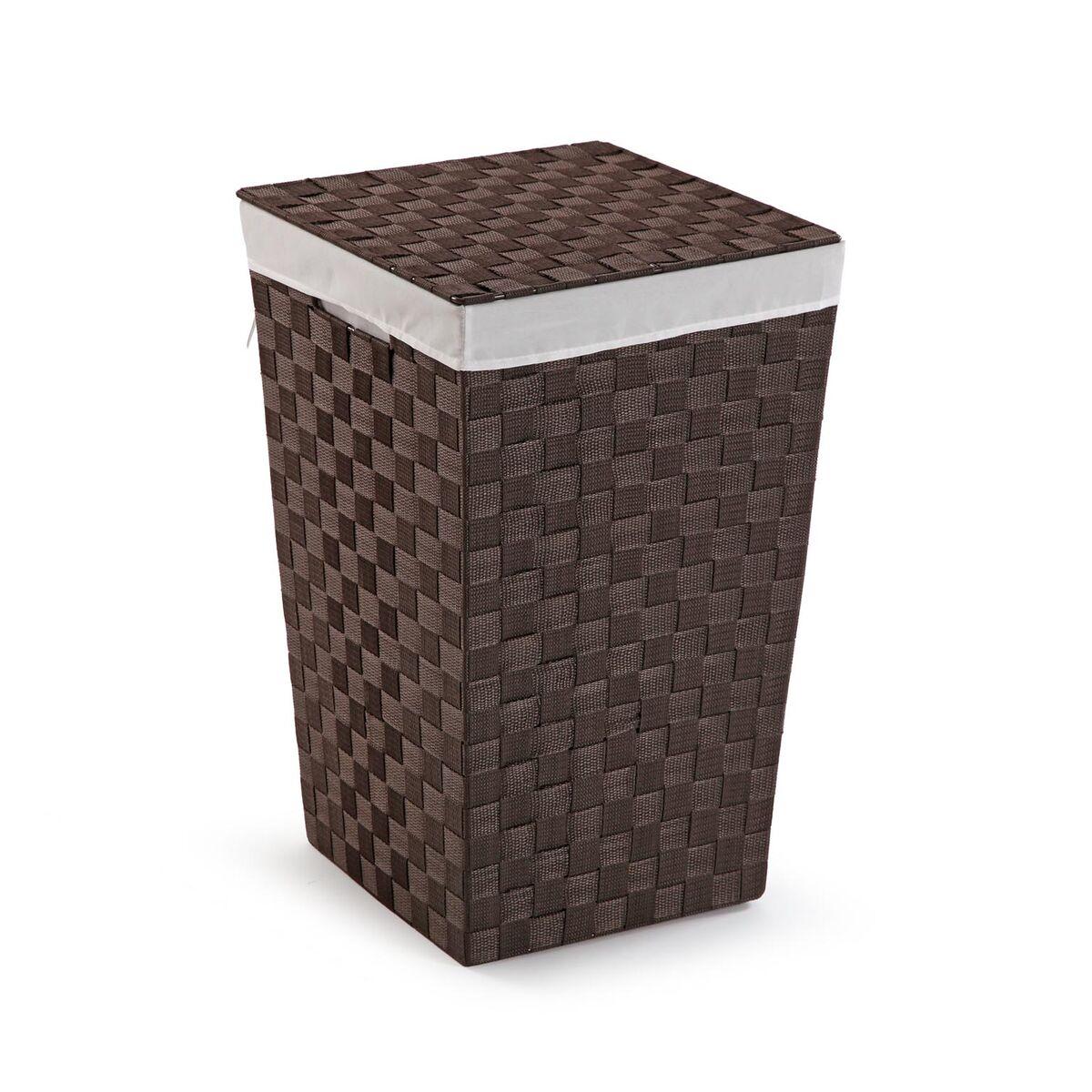 Cesto para la Ropa Sucia Versa Poliéster Metal Polipropileno 33 x 52 x 33 cm