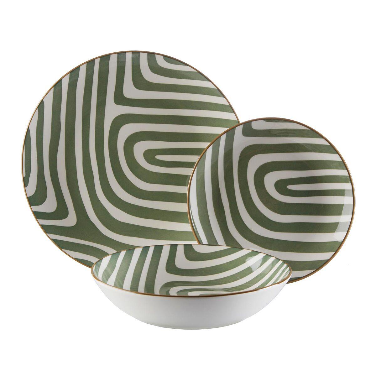 Vajilla Versa Verde Porcelana