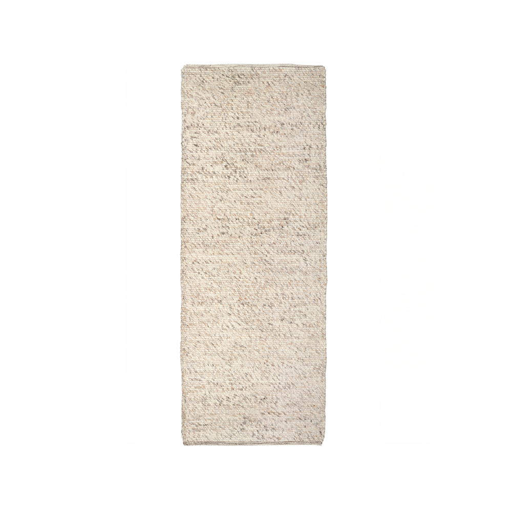 Alfombra de pasillo Merino Beige natural, 80x150 cm