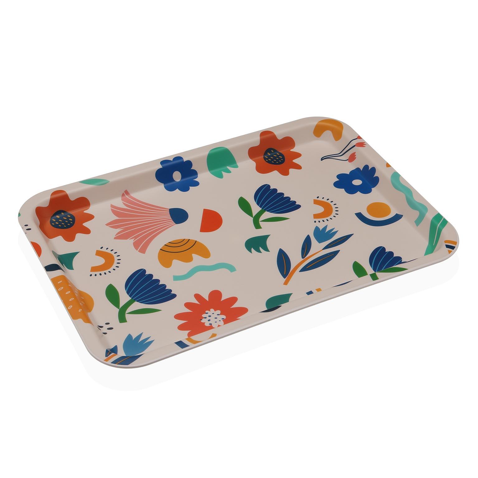 Bandeja Versa Sunflower Polietileno RPET 27 x 2,2 x 38 cm