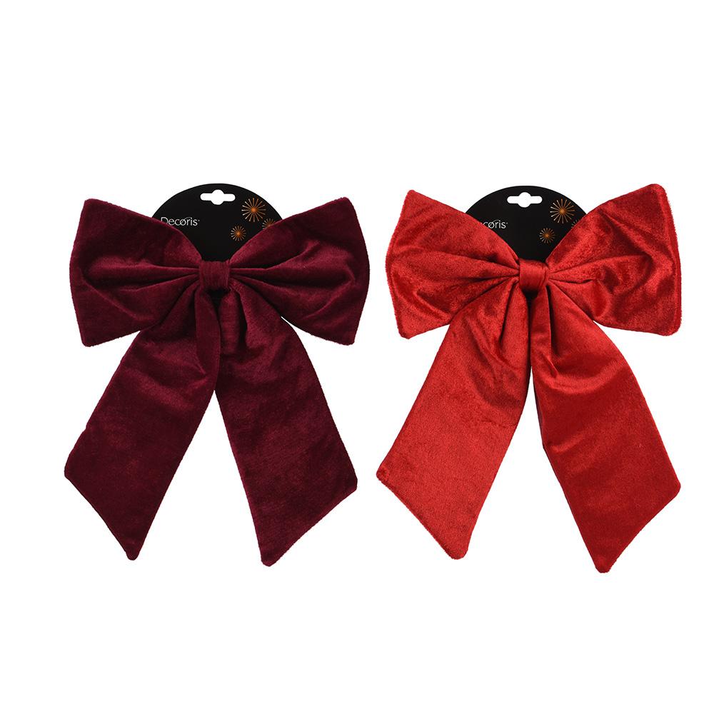 Decoris Lazos de Adorno de Poliéster para Envolver Regalos, Surtido Aleatorio de Colores Variados, 35x0.5x30 cm