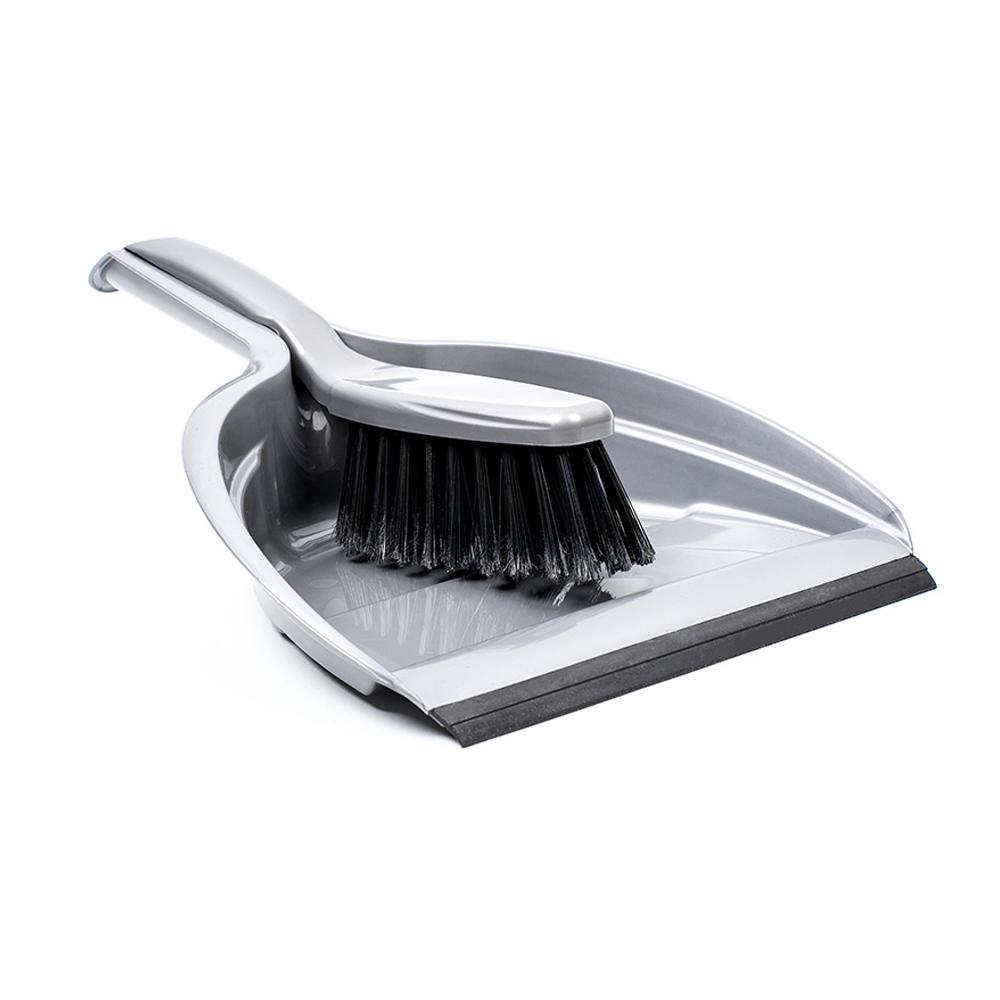 Universal 1421 - Cepillo Panadero con Pala Recogedor de Goma de PVC y Goma para Migas y Polvo, Color Azul, Medidas 33x23x8 cm