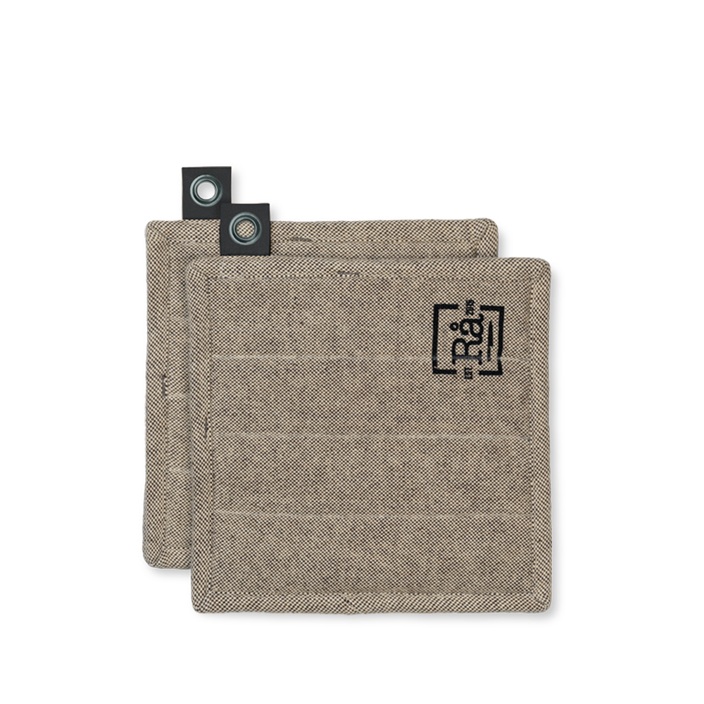 Agarrador Rå Gris oscuro, set de 2, one size