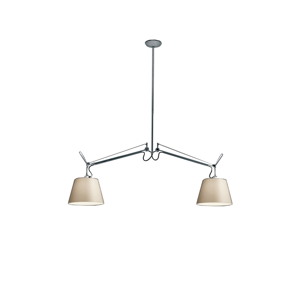 Tolomeo Basculante colgante ø24cm Parchment