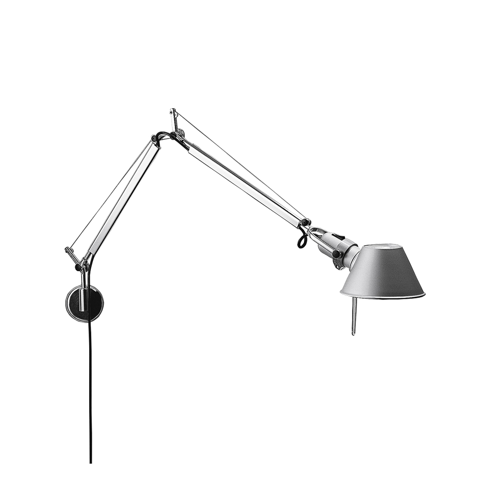 Lámpara de pared Tolomeo Mini aluminio