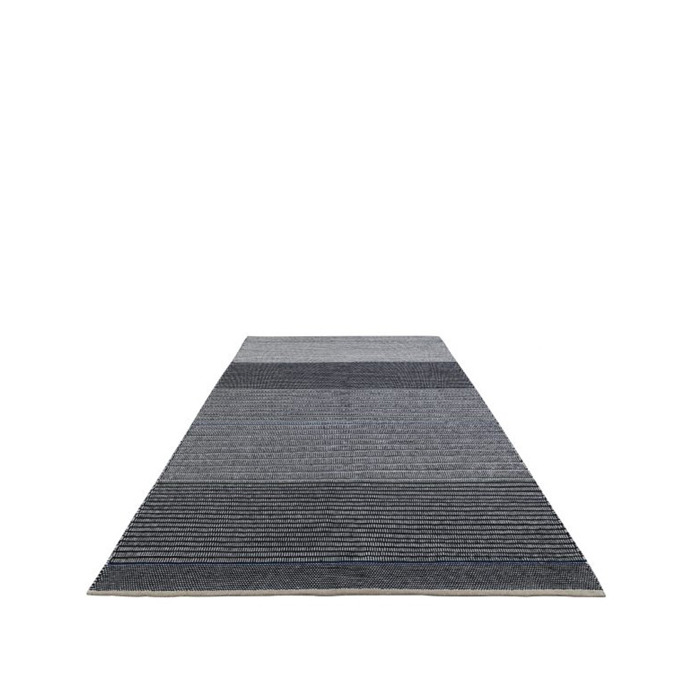 Alfombra de lana Tribulus Two gris, 170x240 cm