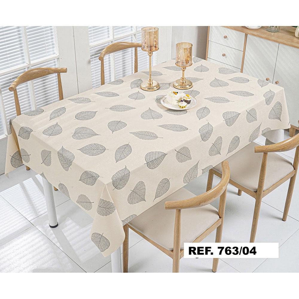 Gol Rollo mantel hoja silver, Pvc, 1,40 x 20 m