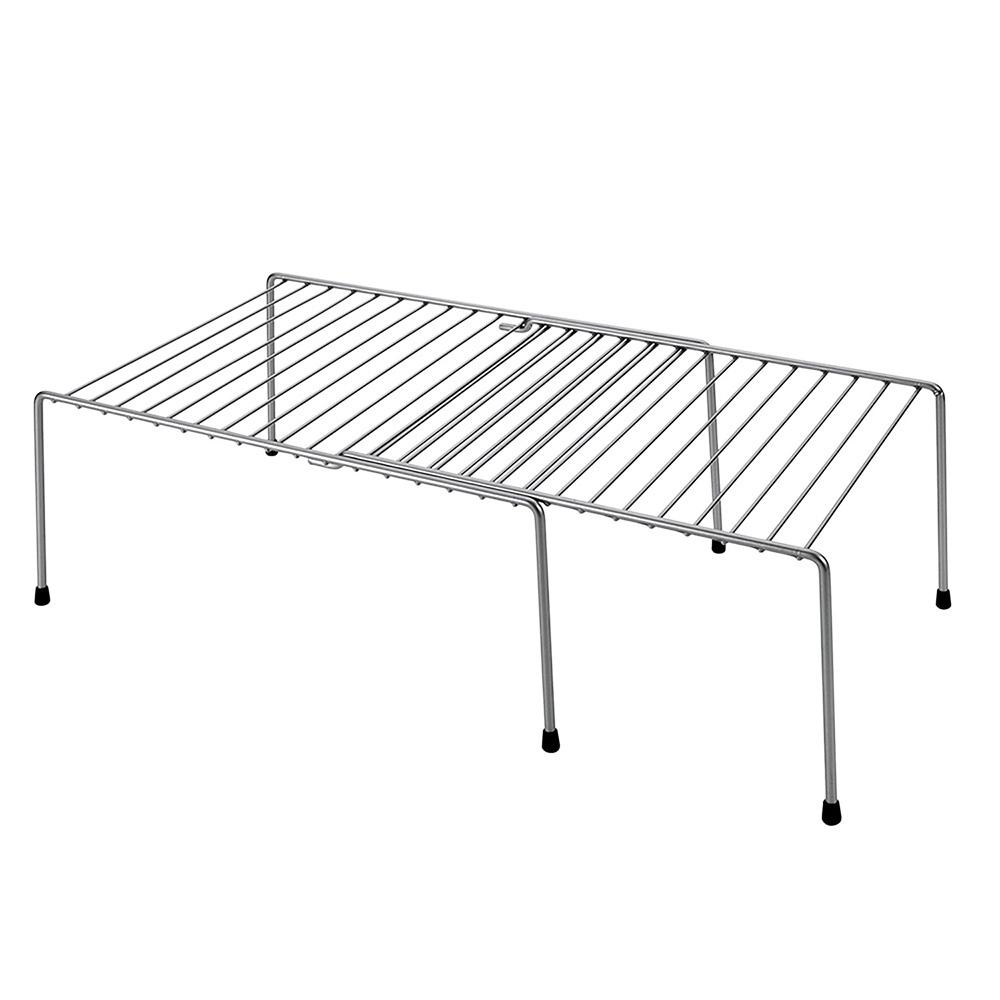 Metaltex Estante extensible para mueble de cocina 'Adapto' 57/33x24x15cm, recubrimiento Polytherm Metallic, Ref. 364300000