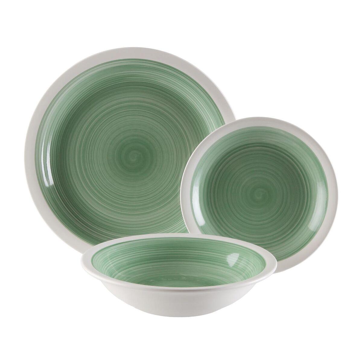 Vajilla Versa Legrand Verde Dolomita 18 Piezas