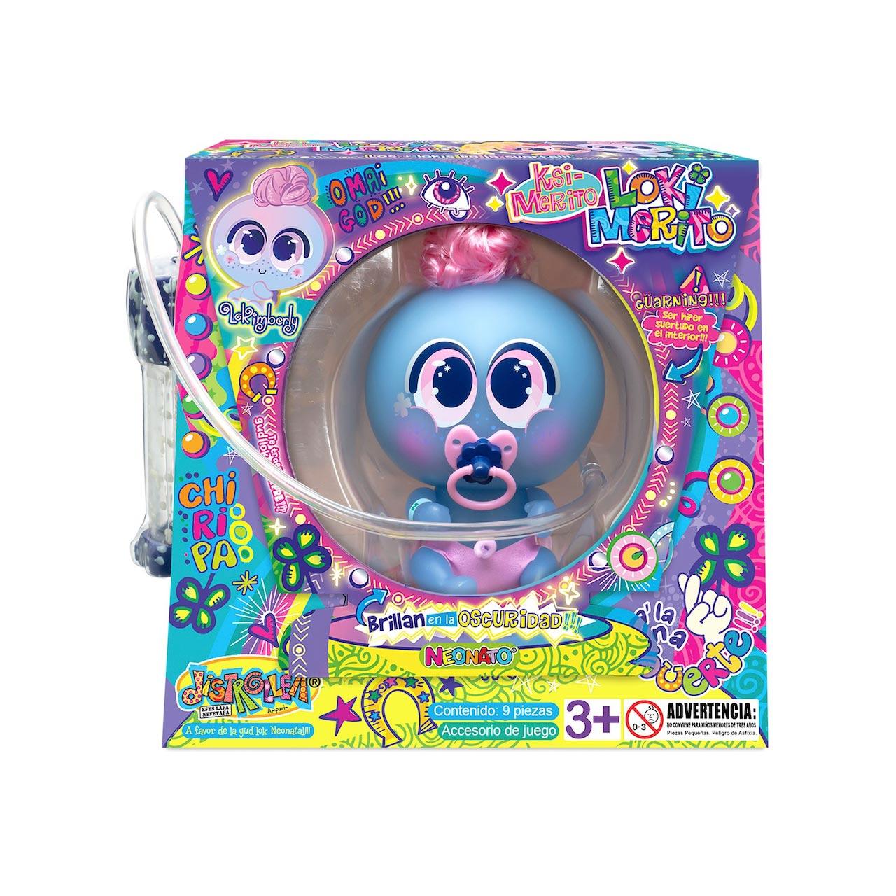 ZURU D921963 Ksimerito Lokimerito Lokimberly, Muñeco Juguete Infantil, Estimula Creatividad e Imaginación +3 Años