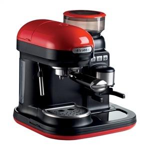 Ariete Cafetera Espresso Moderna con Molinillo Roja 1318/00