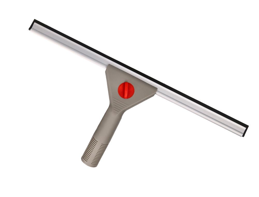 Q-connect Limpiaventanas industrial con mango de acero y hoja de 40 cm de ancho