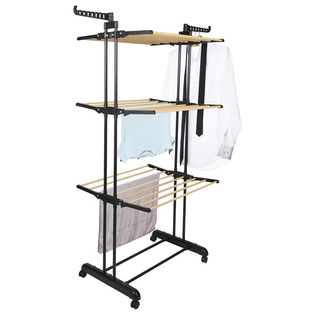 Je cherche une Idee Tendedero 3 Pisos Efecto Madera Metal Colección Ma Petite Buand