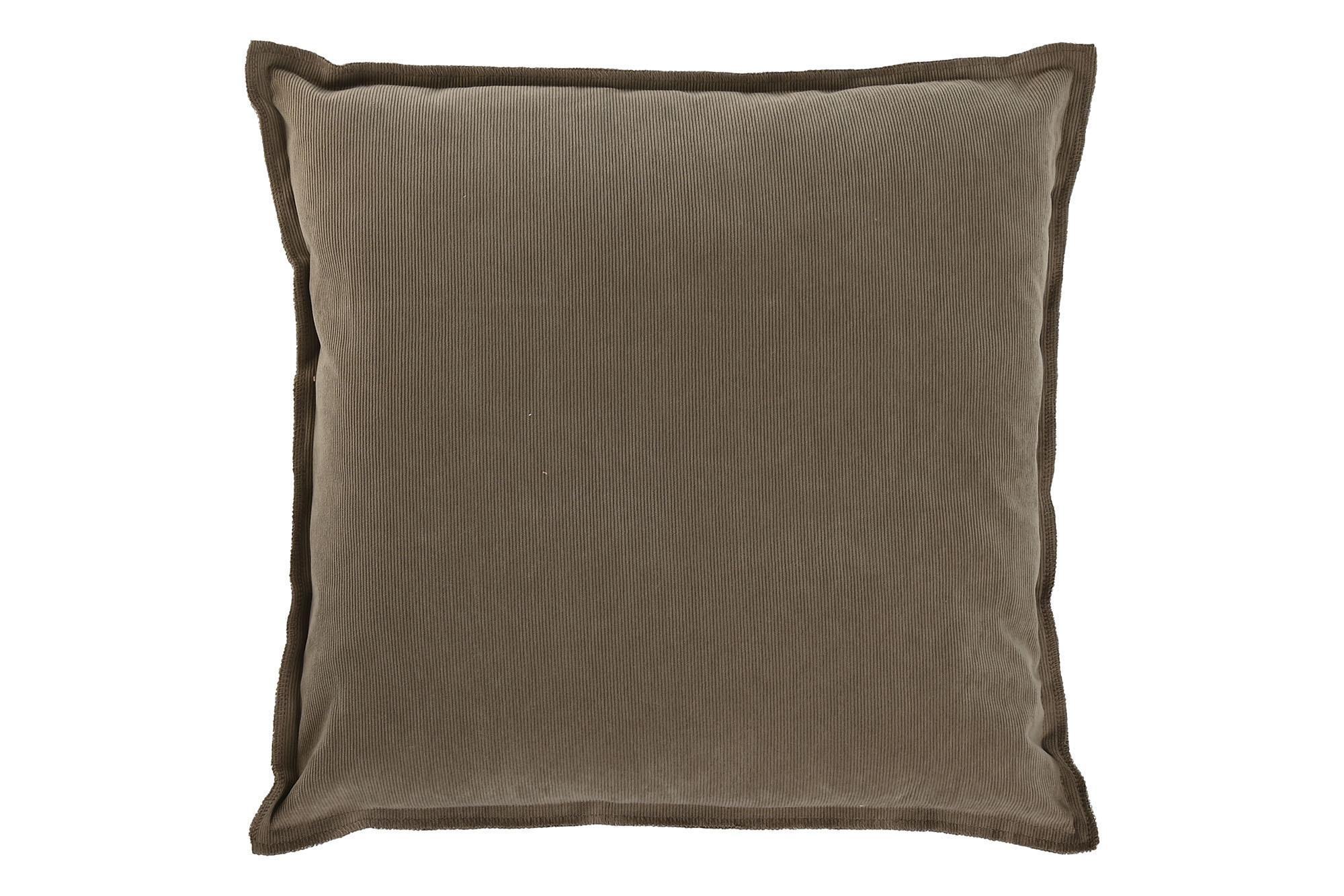 DKD Home Decor Cojín Decorativo Ambiente Cottage Verde 45x45 cm de Poliester y Pana con Cremallera (420 gr) - Juego de 2 Unidades