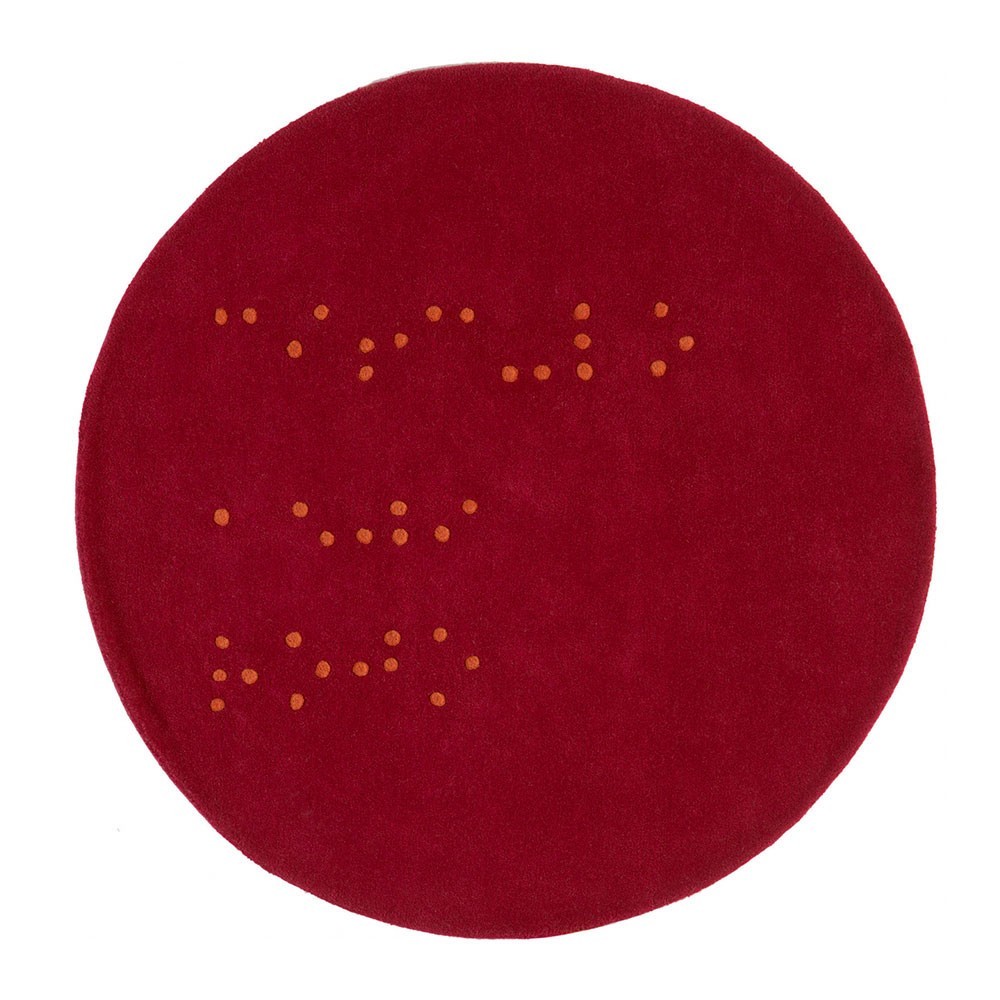 Alfombra Braille redonda Nowcarpets
