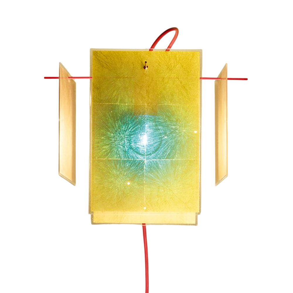 Aplique pared 24 Karat Blau W Ingo Maurer