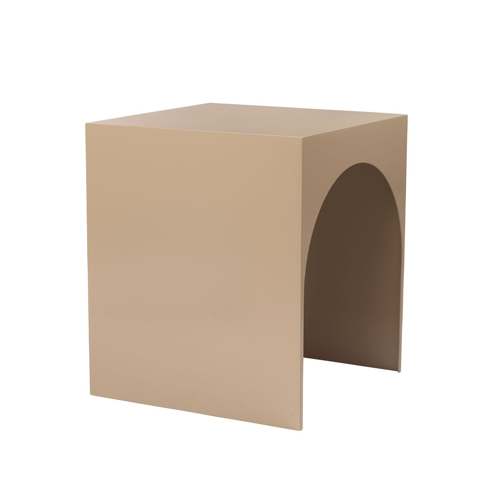 Mesa auxiliar Arch Brown, large