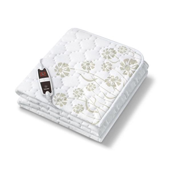 Beurer UB-60 Calientacamas Eléctrico Individual con Forro Polar y 4 Niveles de Calor