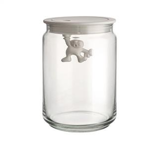 Alessi AMDR05 W Gianni Bote Hermético de Vidrio Blanco 90cl