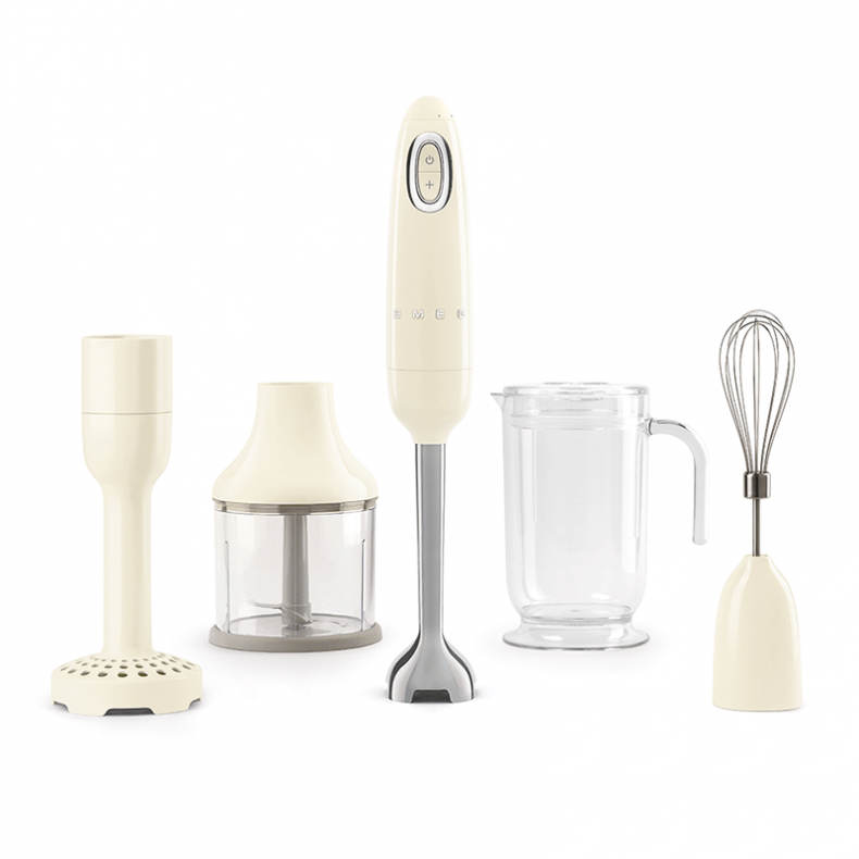 BATIDORA DE MANO SMEG CREMA + ACCESORIOS