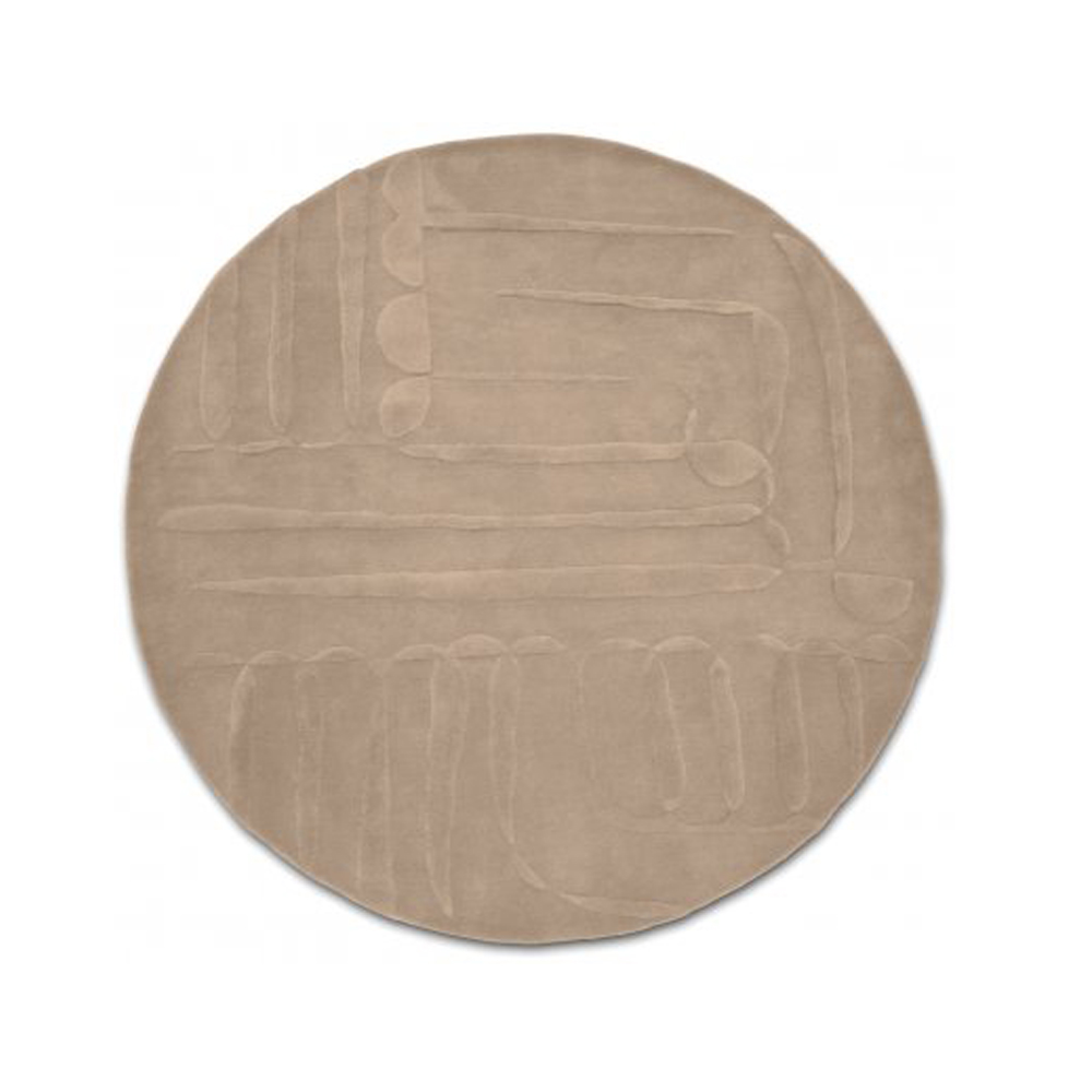 Alfombra Berlin Beige, 240 cm