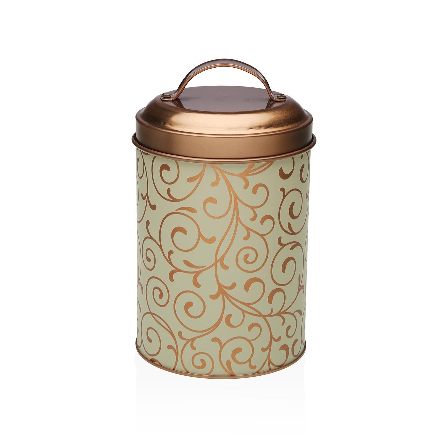 BOTE METALICO SERPENTINE CON TAPA