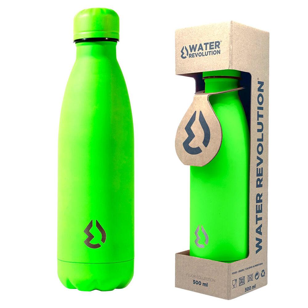 Water Revolution Botella Térmica de Acero Inoxidable 500ml Antigoteo - Mantiene 24h Frío / 12h Caliente, Libre de BPA