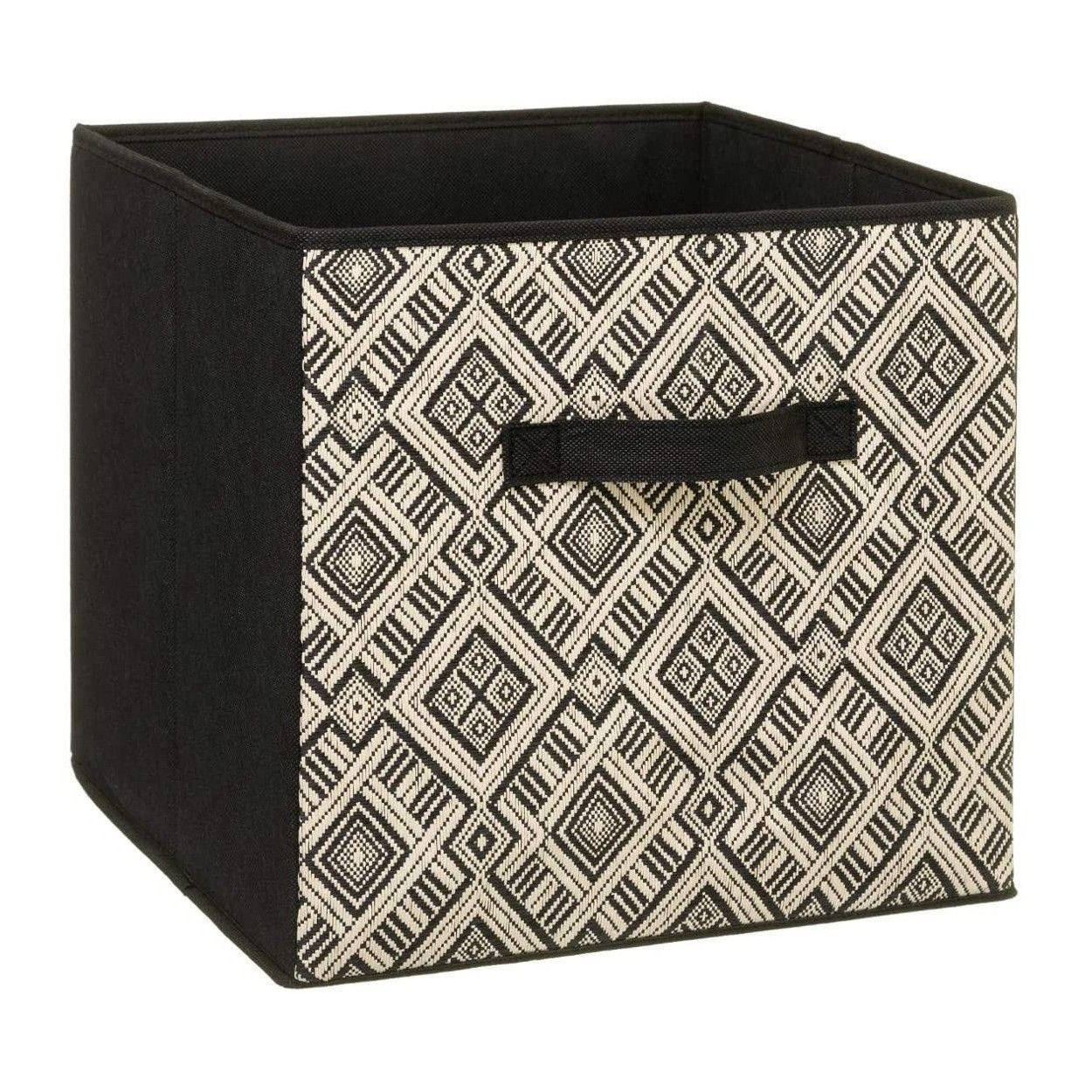 Caja de Almacenamiento Plegable, Cestas Almacenaje de Estilo Étnico. Cajones Organizadores de Tela 31x31x31 cm