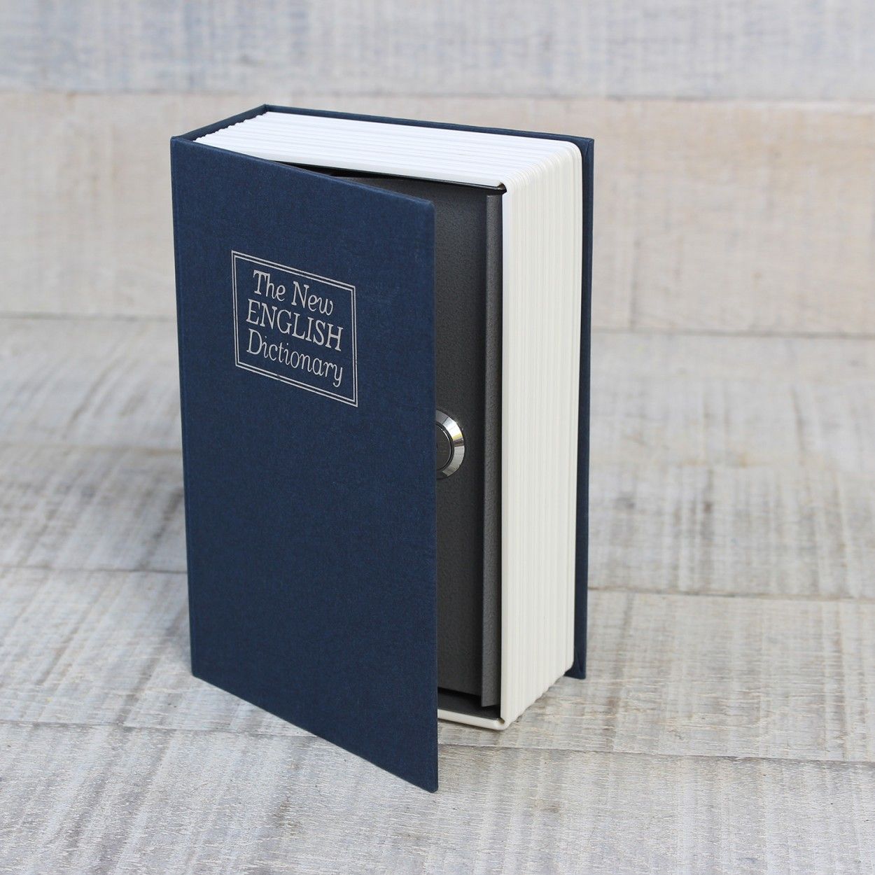 Caja fuerte con forma de Libro para ocultar objetos de valor.