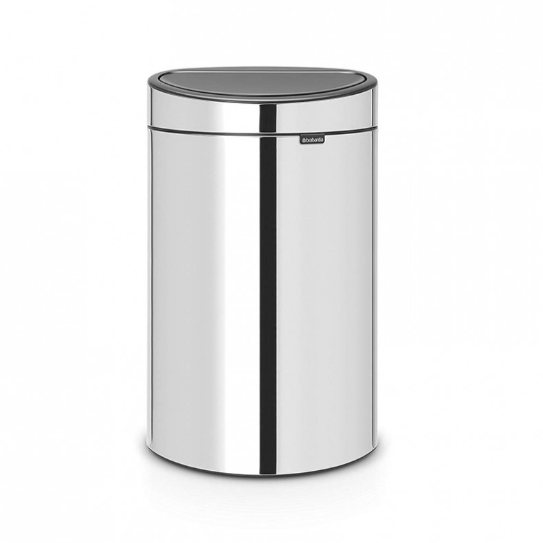 CUBO TOUCH NEW 40L ACERO BRILLO