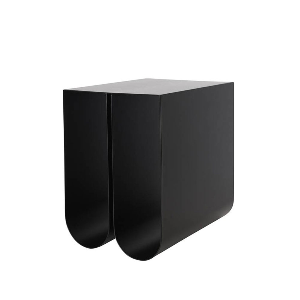 Mesa auxiliar Curved Black