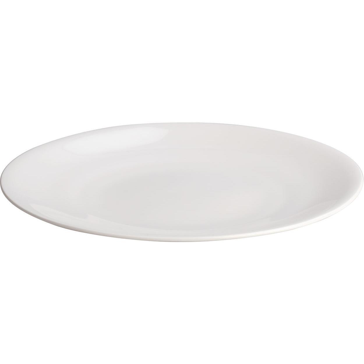 Alessi AGV29/1 ALL-TIME Plato Plano Porcelana Bone China Juego 4 Piezas