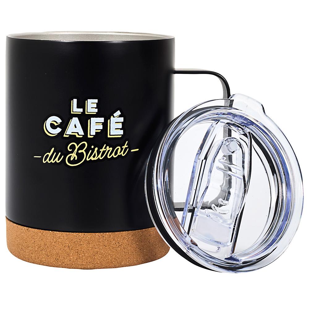 Cook Concept Mug Té Bistrot de Acero Inoxidable 420 ml Colección Bouteille