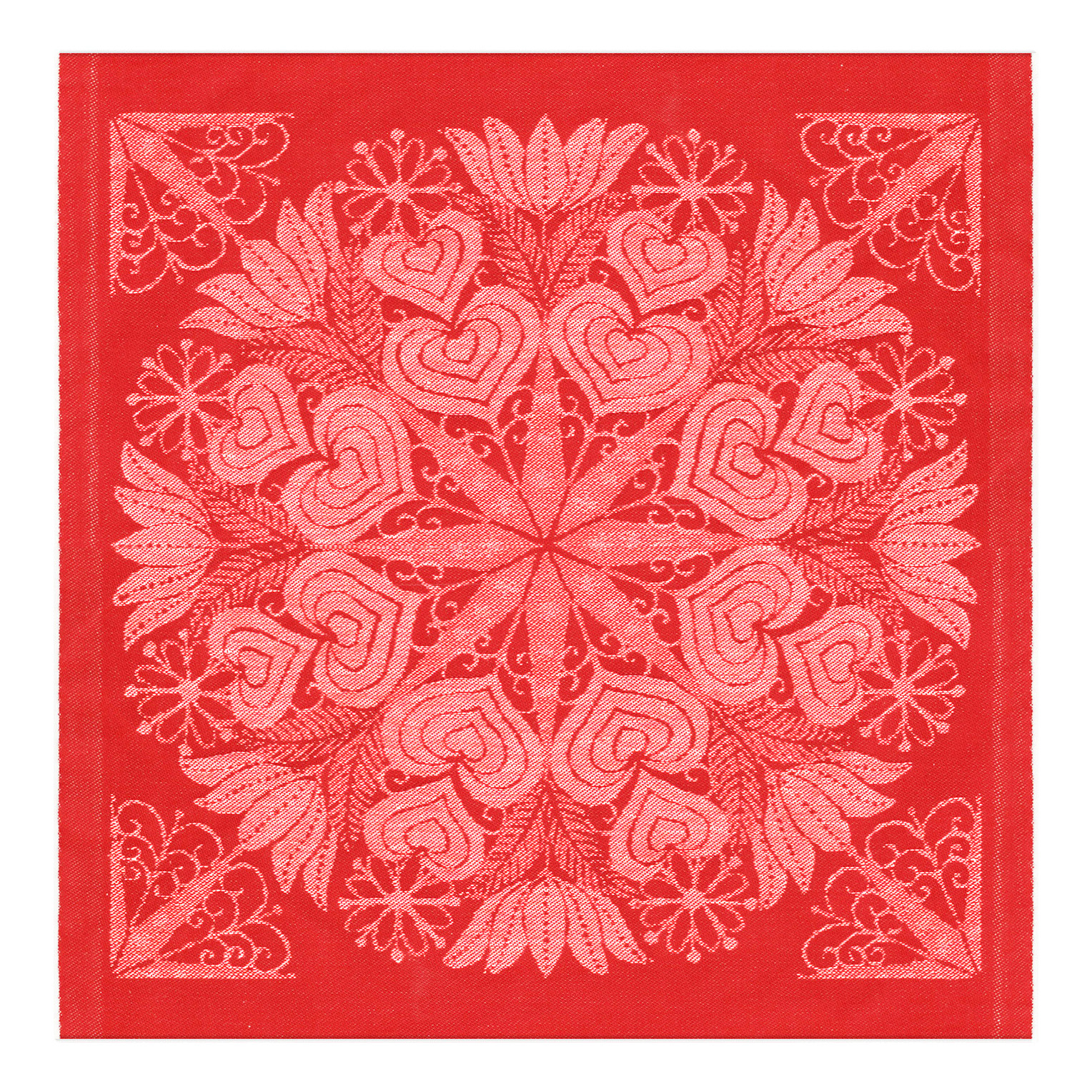 Servilleta Hjärtbo 35x35 cm rojo