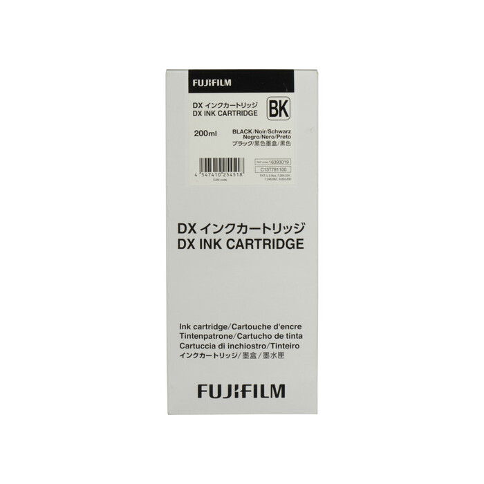 FUJIFILM DX100 TINTA NEGRO 200ML