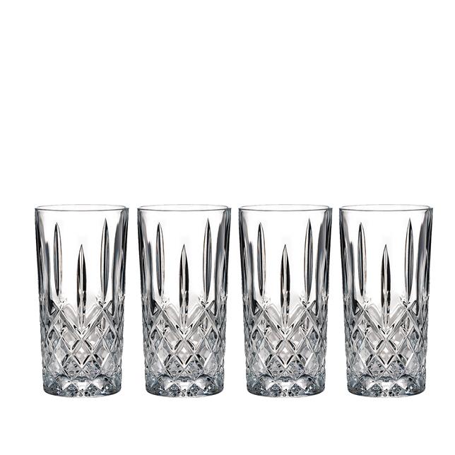 Waterford Colección Markham Juego de 4 Vasos Altos de Cristal Soplado 390 ml