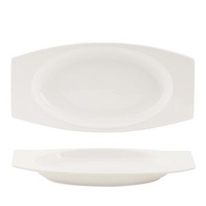 SUMMA Noubon Rabanera 30x15 cm, Porcelana Color Marfil (6 Unidades)